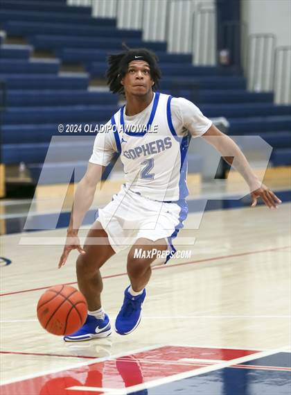 Thumbnail 2 in Grand Prairie vs. Rowlett (Denton Ryan Holiday Showcase) photogallery.