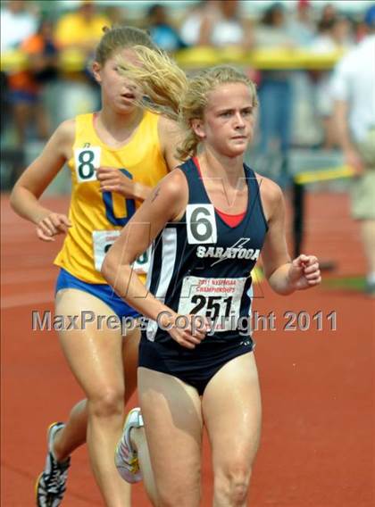 Thumbnail 1 in NYSPHSAA Track & Field Championships (Girls Events - Day 2) photogallery.