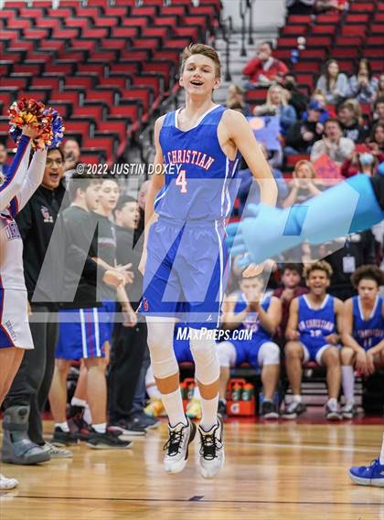 Thumbnail 1 in GV Christian vs. Pahranagat Valley (NIAA Class 1A State Boys Final) photogallery.
