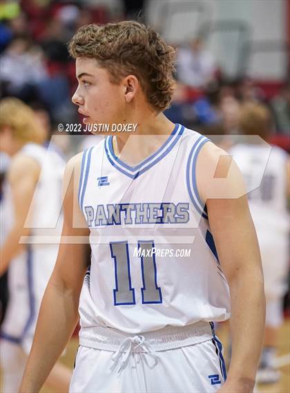 Thumbnail 3 in GV Christian vs. Pahranagat Valley (NIAA Class 1A State Boys Final) photogallery.