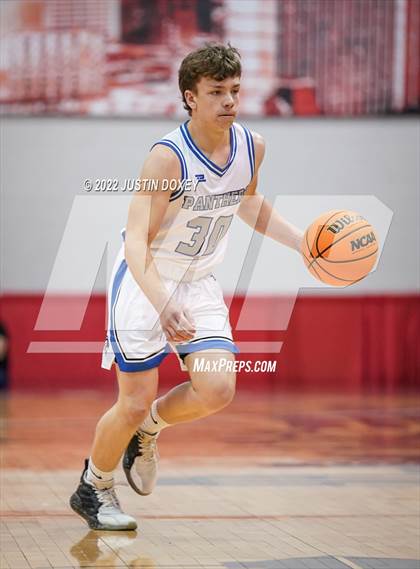 Thumbnail 3 in GV Christian vs. Pahranagat Valley (NIAA Class 1A State Boys Final) photogallery.