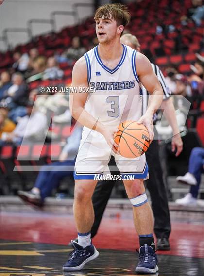 Thumbnail 2 in GV Christian vs. Pahranagat Valley (NIAA Class 1A State Boys Final) photogallery.