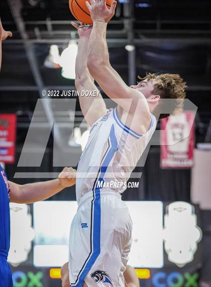 Thumbnail 1 in GV Christian vs. Pahranagat Valley (NIAA Class 1A State Boys Final) photogallery.