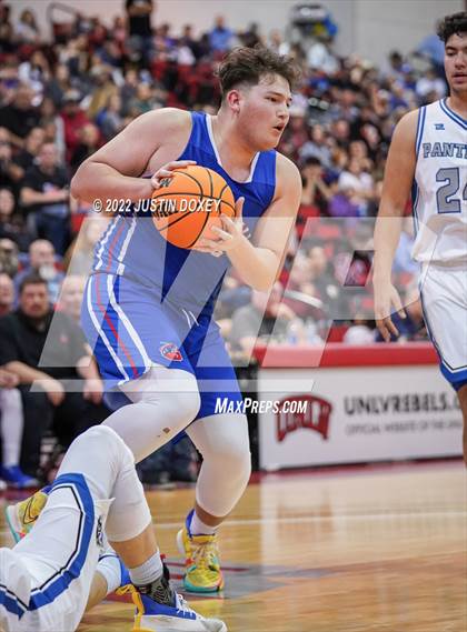 Thumbnail 1 in GV Christian vs. Pahranagat Valley (NIAA Class 1A State Boys Final) photogallery.