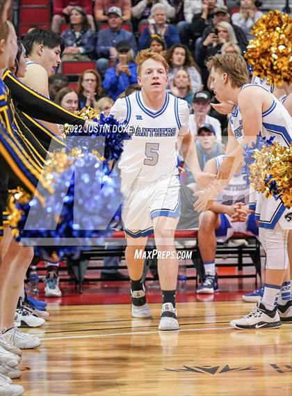 Thumbnail 3 in GV Christian vs. Pahranagat Valley (NIAA Class 1A State Boys Final) photogallery.