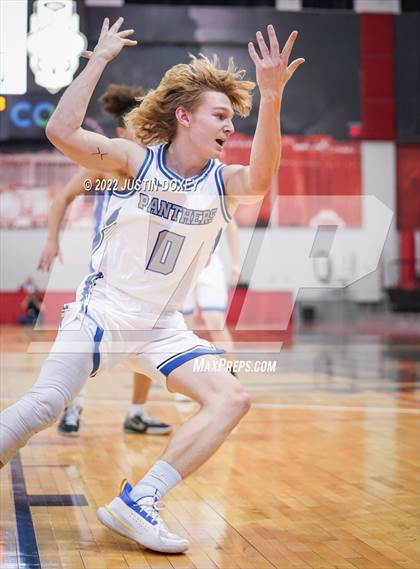 Thumbnail 2 in GV Christian vs. Pahranagat Valley (NIAA Class 1A State Boys Final) photogallery.