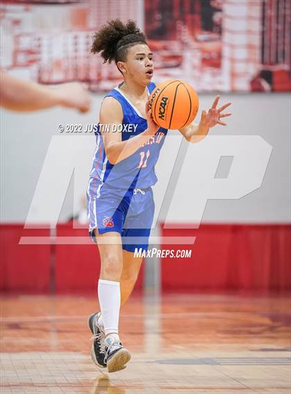 Thumbnail 1 in GV Christian vs. Pahranagat Valley (NIAA Class 1A State Boys Final) photogallery.