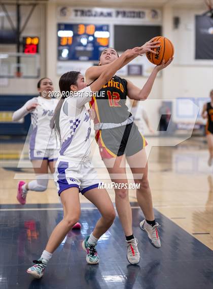 Thumbnail 1 in Franklin vs Chico (Trojan Toss Up) photogallery.
