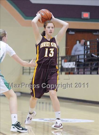 Thumbnail 1 in Christ the King vs. St. Mary's (Nike Tournament of Champions) photogallery.