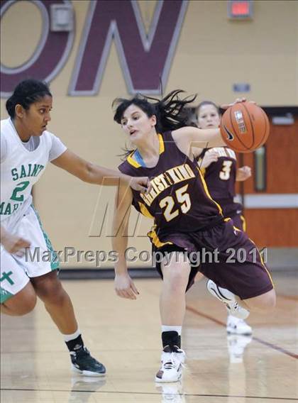 Thumbnail 2 in Christ the King vs. St. Mary's (Nike Tournament of Champions) photogallery.