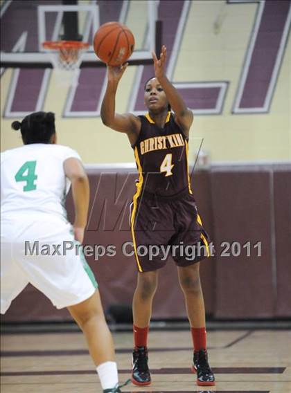 Thumbnail 1 in Christ the King vs. St. Mary's (Nike Tournament of Champions) photogallery.
