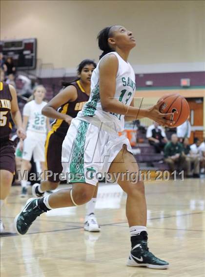 Thumbnail 3 in Christ the King vs. St. Mary's (Nike Tournament of Champions) photogallery.