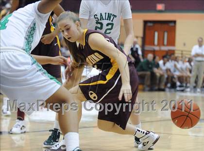 Thumbnail 1 in Christ the King vs. St. Mary's (Nike Tournament of Champions) photogallery.
