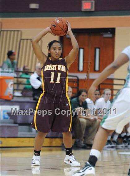 Thumbnail 1 in Christ the King vs. St. Mary's (Nike Tournament of Champions) photogallery.