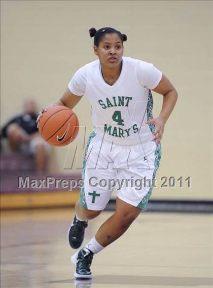 Thumbnail 1 in Christ the King vs. St. Mary's (Nike Tournament of Champions) photogallery.