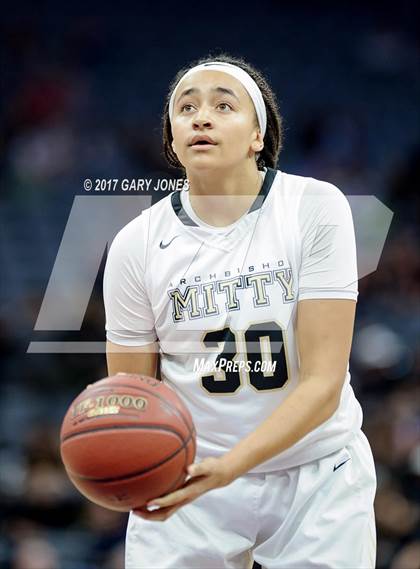 Thumbnail 1 in Clovis West vs Archbishop Mitty (CIF State Open Final) photogallery.
