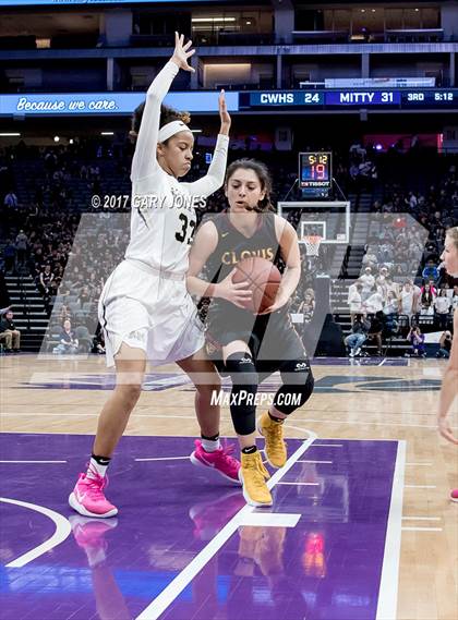 Thumbnail 1 in Clovis West vs Archbishop Mitty (CIF State Open Final) photogallery.
