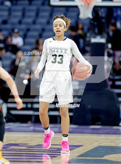 Thumbnail 2 in Clovis West vs Archbishop Mitty (CIF State Open Final) photogallery.