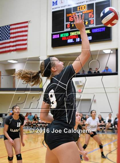 Thumbnail 3 in Churchill vs Clark (NEISD Invitational) photogallery.