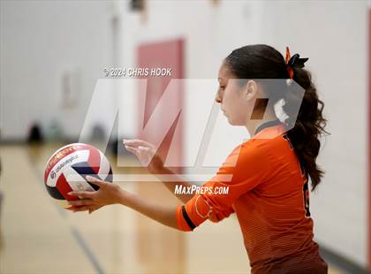 Thumbnail 1 in San Tan Foothills vs Globe (The Florence VB Invitational) photogallery.