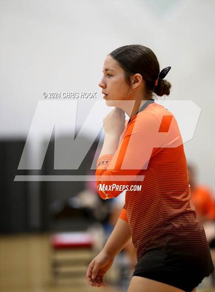 Thumbnail 1 in San Tan Foothills vs Globe (The Florence VB Invitational) photogallery.