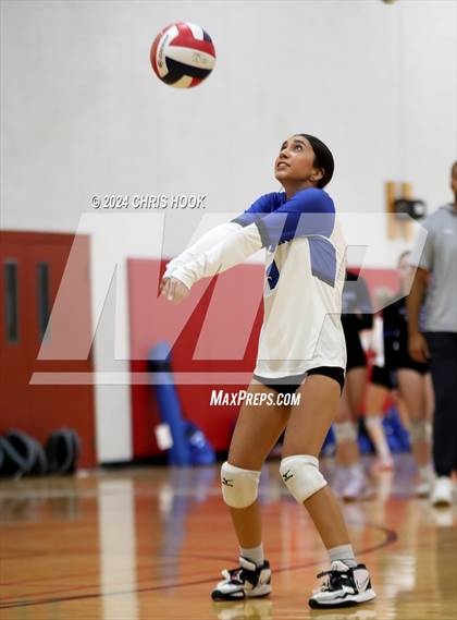 Thumbnail 2 in San Tan Foothills vs Globe (The Florence VB Invitational) photogallery.