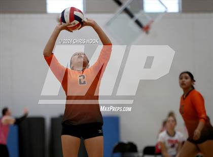 Thumbnail 3 in San Tan Foothills vs Globe (The Florence VB Invitational) photogallery.