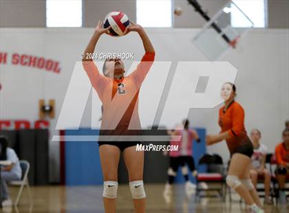 Thumbnail 1 in San Tan Foothills vs Globe (The Florence VB Invitational) photogallery.