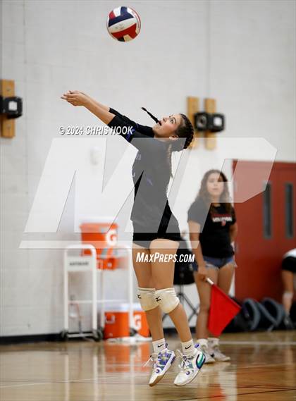 Thumbnail 2 in San Tan Foothills vs Globe (The Florence VB Invitational) photogallery.