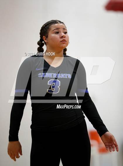 Thumbnail 2 in San Tan Foothills vs Globe (The Florence VB Invitational) photogallery.