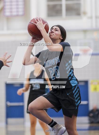 Thumbnail 2 in Mendota vs. Kingsburg (Selma Shoot-Out Tournament) photogallery.