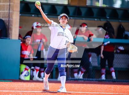 Thumbnail 1 in Notre Dame (SO) vs Cleveland photogallery.