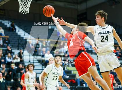 Thumbnail 2 in Crown Point vs Noblesville (Holiday Tournament) photogallery.