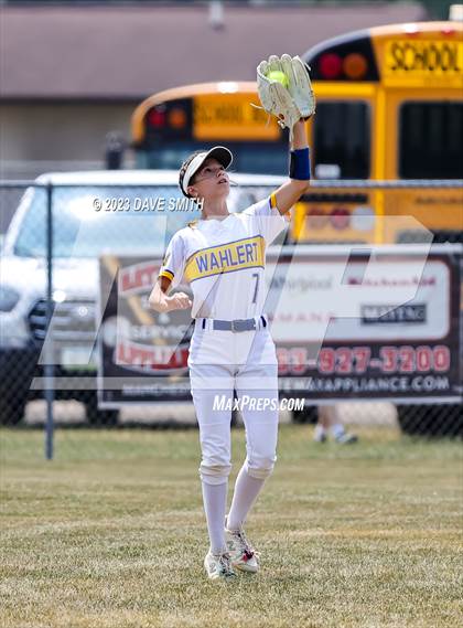 Thumbnail 3 in Assumption vs Wahlert (West Delaware Invitational) photogallery.