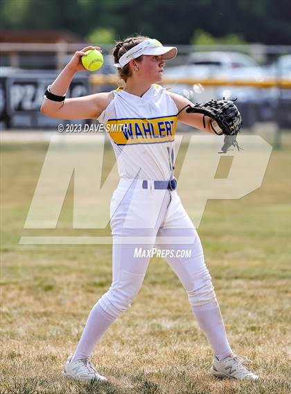 Thumbnail 2 in Assumption vs Wahlert (West Delaware Invitational) photogallery.