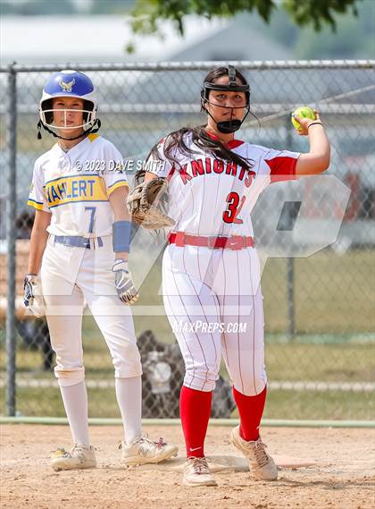 Thumbnail 2 in Assumption vs Wahlert (West Delaware Invitational) photogallery.