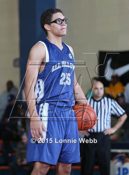 Thumbnail 1 in Cardinal Hayes vs All Hallows (CHSAA  AA Quarterfinal) photogallery.