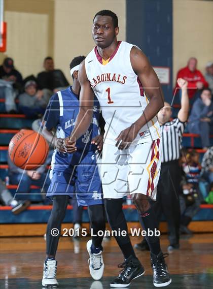 Thumbnail 1 in Cardinal Hayes vs All Hallows (CHSAA  AA Quarterfinal) photogallery.
