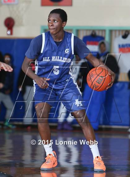 Thumbnail 3 in Cardinal Hayes vs All Hallows (CHSAA  AA Quarterfinal) photogallery.