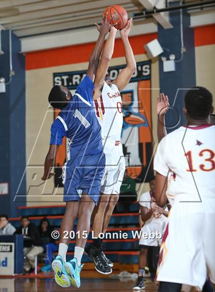 Thumbnail 2 in Cardinal Hayes vs All Hallows (CHSAA  AA Quarterfinal) photogallery.