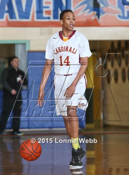 Thumbnail 3 in Cardinal Hayes vs All Hallows (CHSAA  AA Quarterfinal) photogallery.