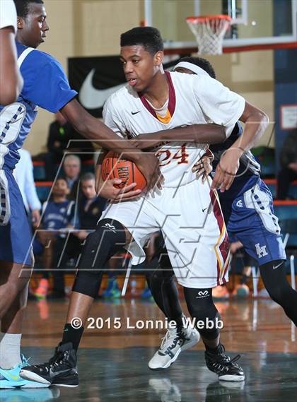 Thumbnail 3 in Cardinal Hayes vs All Hallows (CHSAA  AA Quarterfinal) photogallery.
