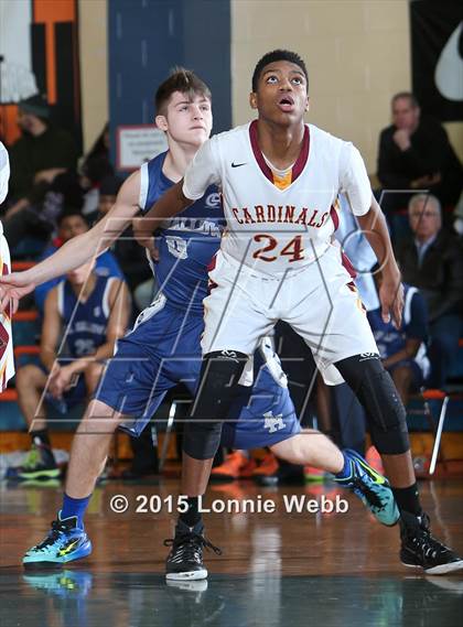 Thumbnail 2 in Cardinal Hayes vs All Hallows (CHSAA  AA Quarterfinal) photogallery.