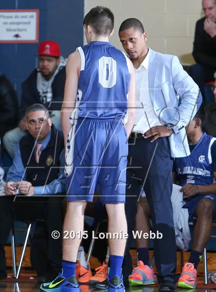 Thumbnail 3 in Cardinal Hayes vs All Hallows (CHSAA  AA Quarterfinal) photogallery.