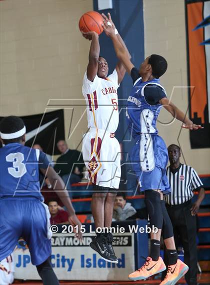 Thumbnail 3 in Cardinal Hayes vs All Hallows (CHSAA  AA Quarterfinal) photogallery.