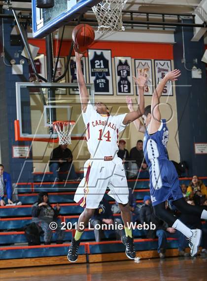 Thumbnail 1 in Cardinal Hayes vs All Hallows (CHSAA  AA Quarterfinal) photogallery.