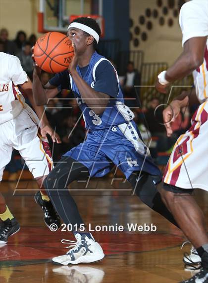 Thumbnail 3 in Cardinal Hayes vs All Hallows (CHSAA  AA Quarterfinal) photogallery.
