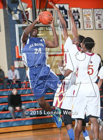 Thumbnail 2 in Cardinal Hayes vs All Hallows (CHSAA  AA Quarterfinal) photogallery.