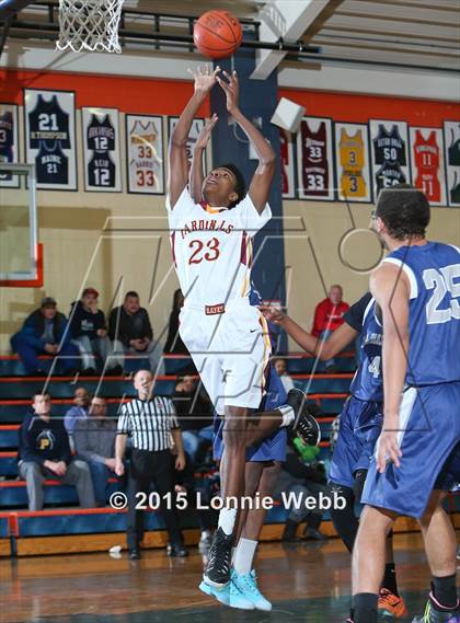 Thumbnail 1 in Cardinal Hayes vs All Hallows (CHSAA  AA Quarterfinal) photogallery.
