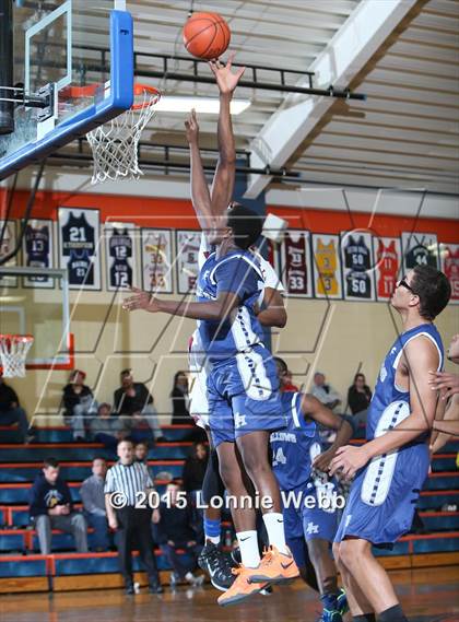 Thumbnail 3 in Cardinal Hayes vs All Hallows (CHSAA  AA Quarterfinal) photogallery.